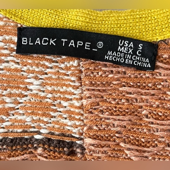 Black Tape Small Knit Long Cardigan - Picture 6 of 9